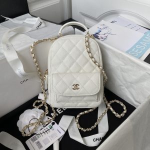 Chane1💞24c💦AP3573 mini lychee pattern small shoulder bag