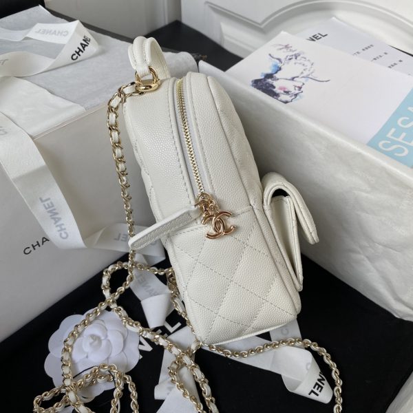 Chane1💞24c💦AP3573 mini lychee pattern small shoulder bag - Image 6