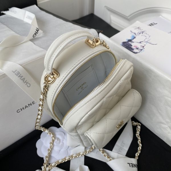 Chane1💞24c💦AP3573 mini lychee pattern small shoulder bag - Image 8