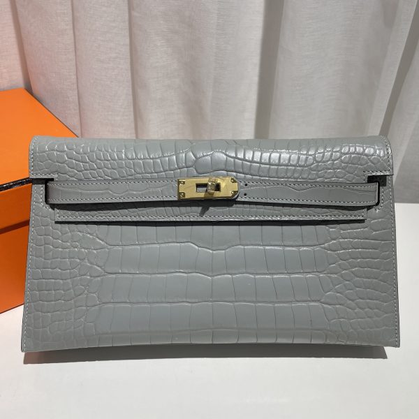 Kelly Elan is more advanced and practical than the first and second generations, American crocodile leather, hand-sewn wax thread 💕 - Image 17