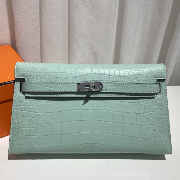 Kelly Elan is more advanced and practical than the first and second generations, American crocodile leather, hand-sewn wax thread 💕 - Image 16