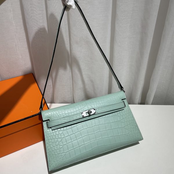 Kelly Elan is more advanced and practical than the first and second generations, American crocodile leather, hand-sewn wax thread 💕 - Image 10
