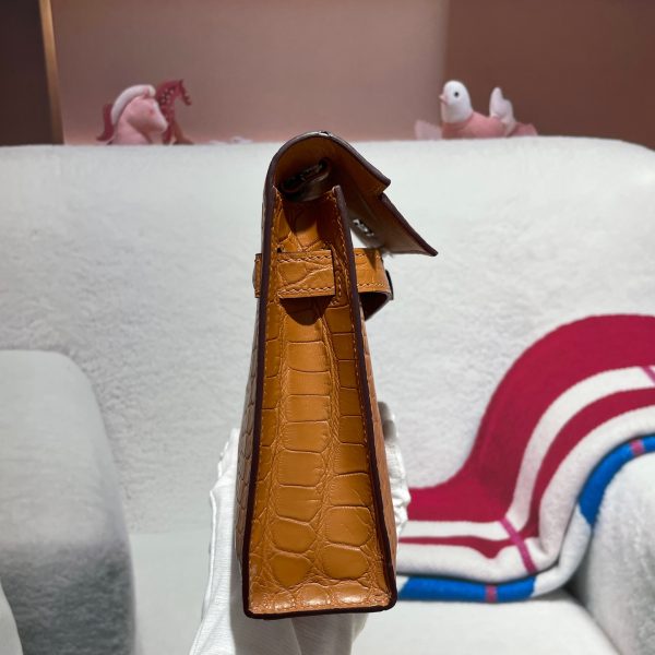Kelly Elan is more advanced and practical than the first and second generations, American crocodile leather, hand-sewn wax thread 💕 - Image 9