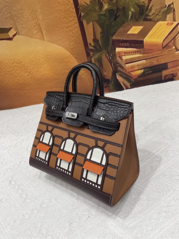 Siam Platinum 20 Brown House Bag in stock🌹 - Image 7